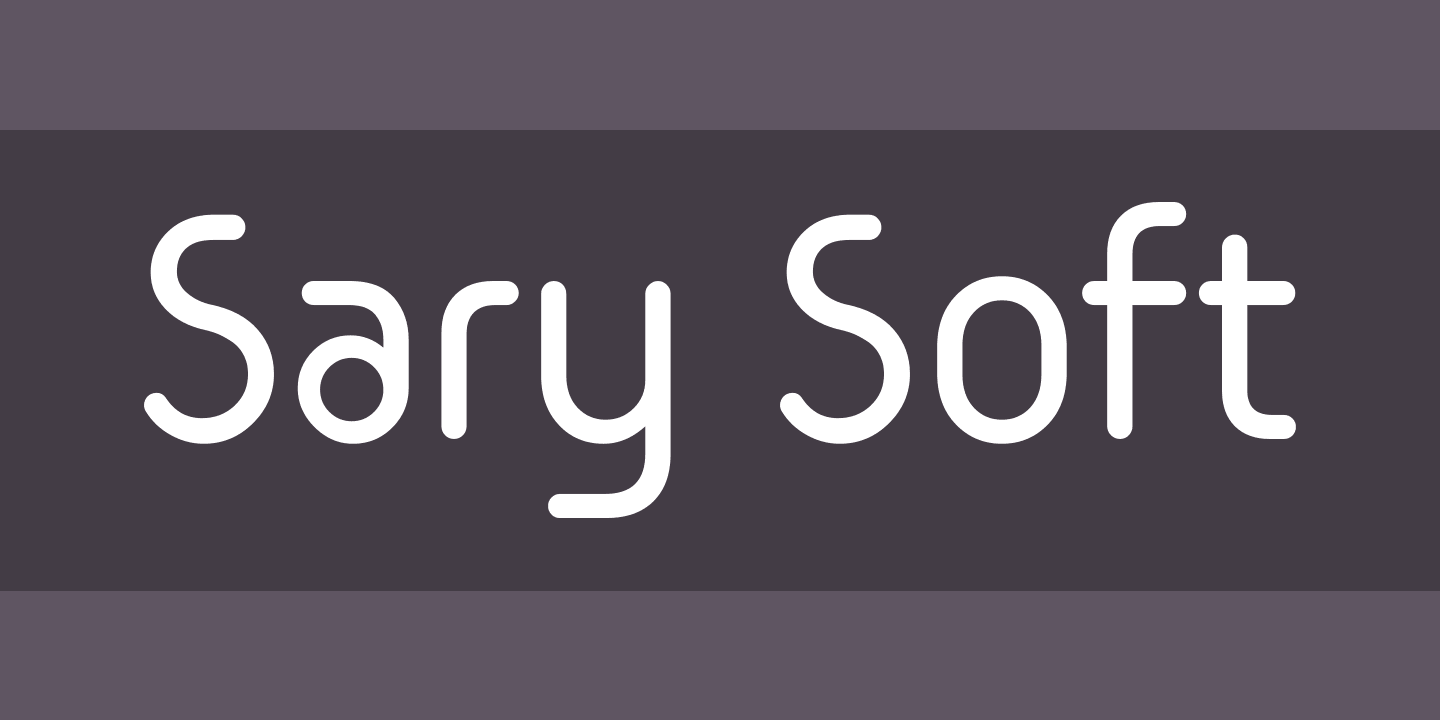 Font Sary Soft